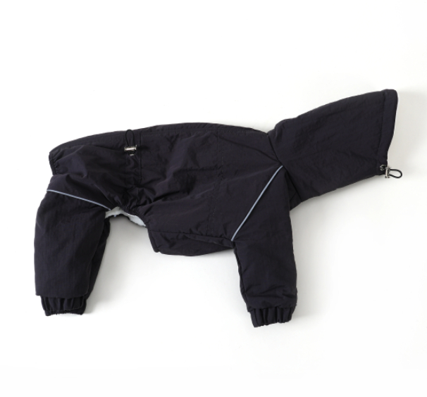 Pet Windbreaker With Zipper Cotton-padded Jacket photo 5