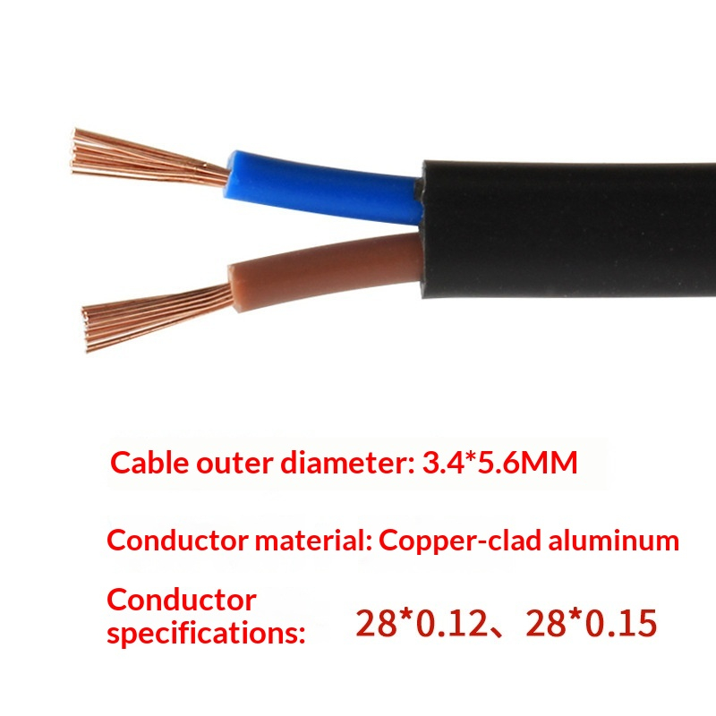 British-style UK-standard 8-pin Domestic Power Cord photo 5