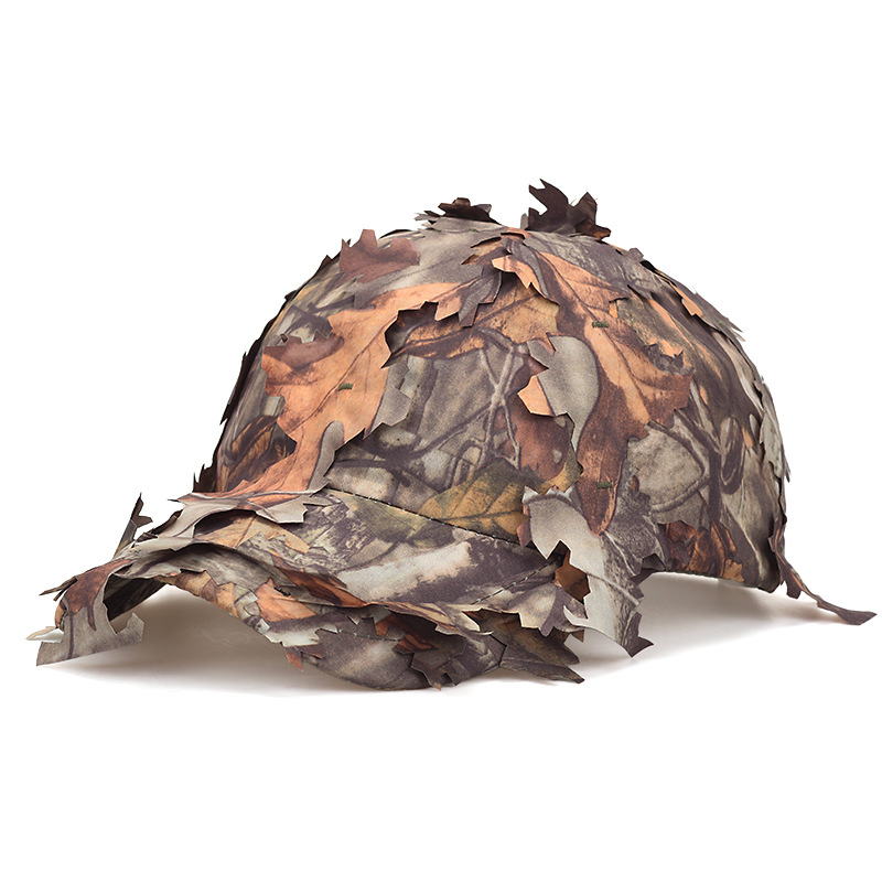 American Style Outdoor Training Leaf Mimicry Camouflage Cap photo 3