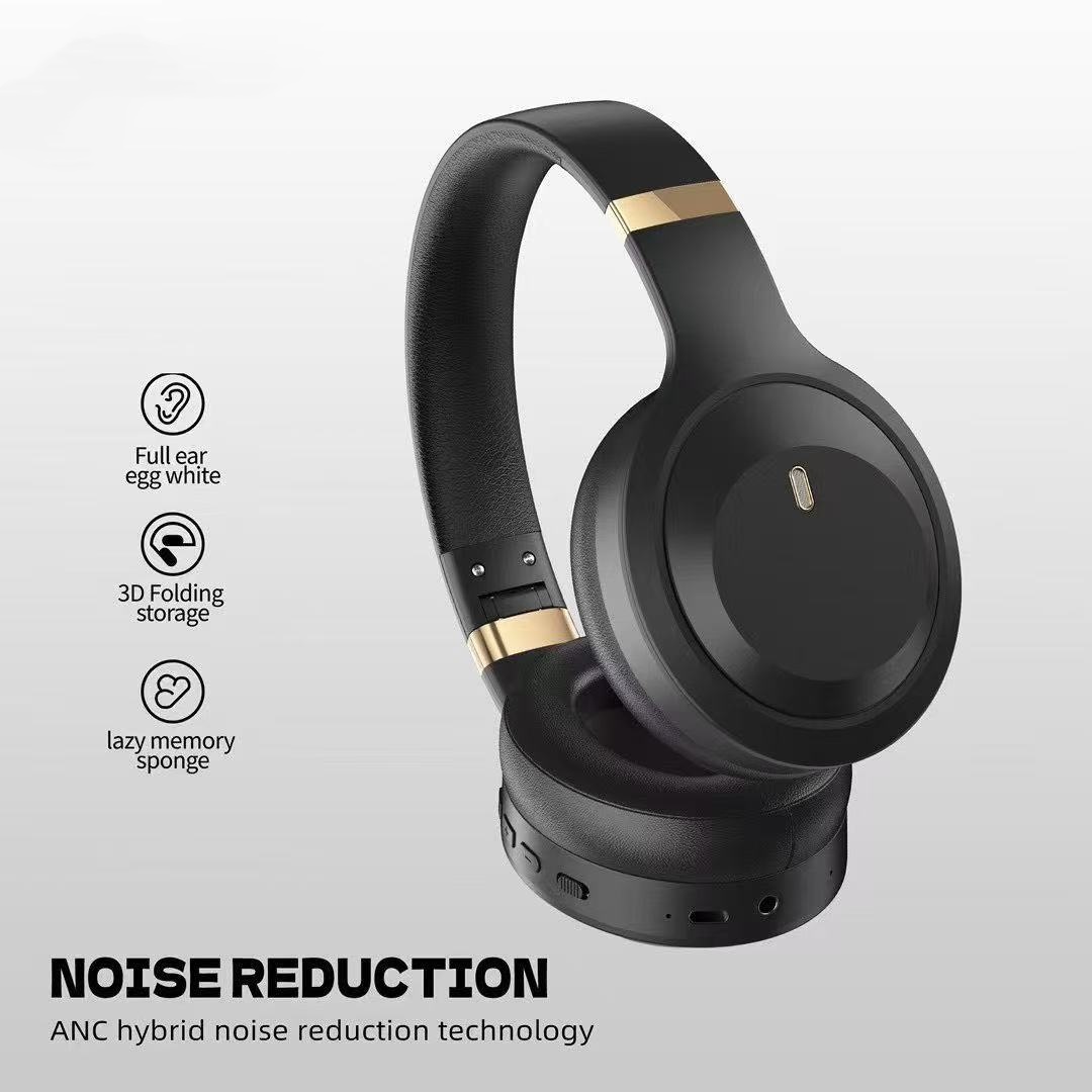 Head-mounted Bluetooth Wireless Headphones With ANC Active Noise Cancellation photo 5