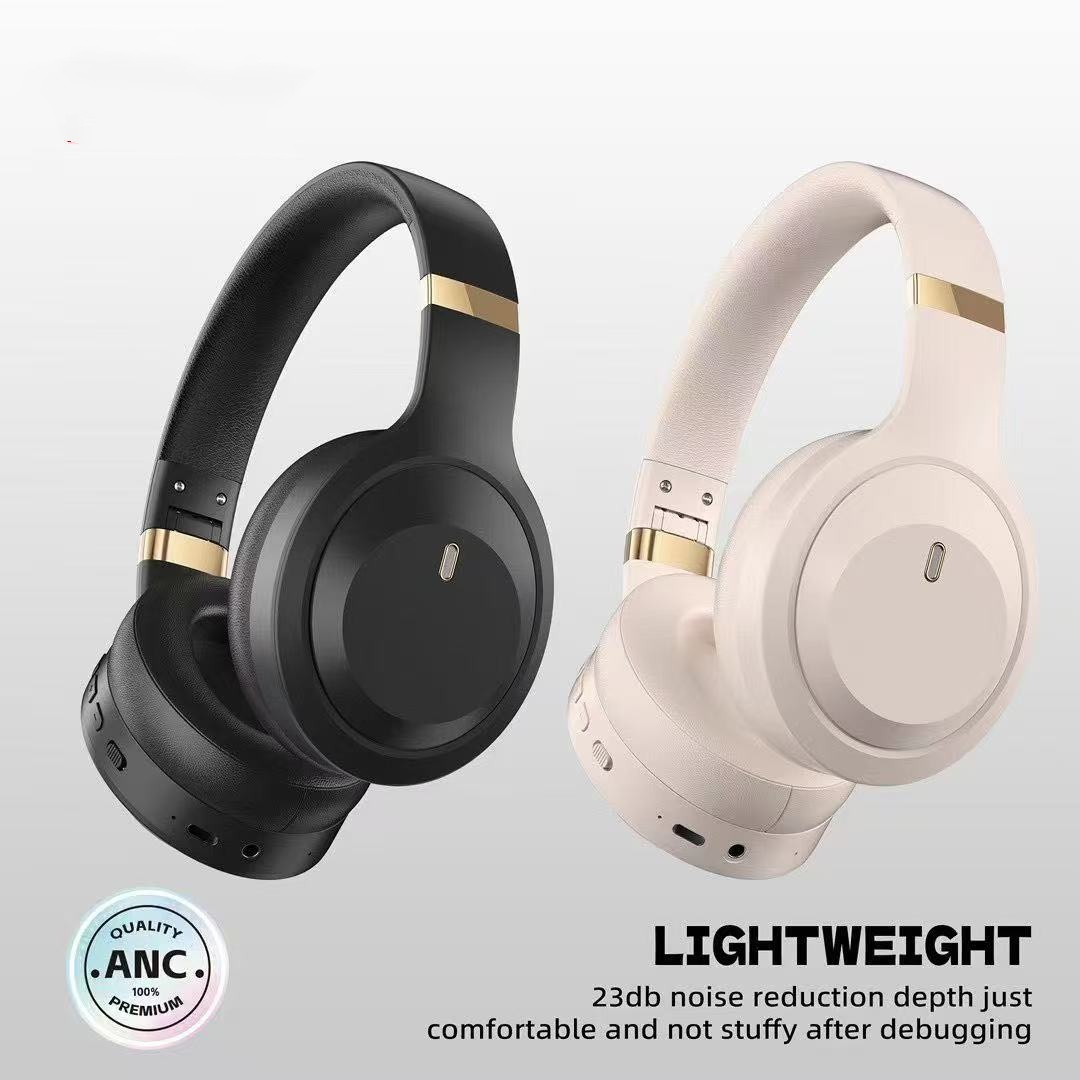 Head-mounted Bluetooth Wireless Headphones With ANC Active Noise Cancellation photo 1