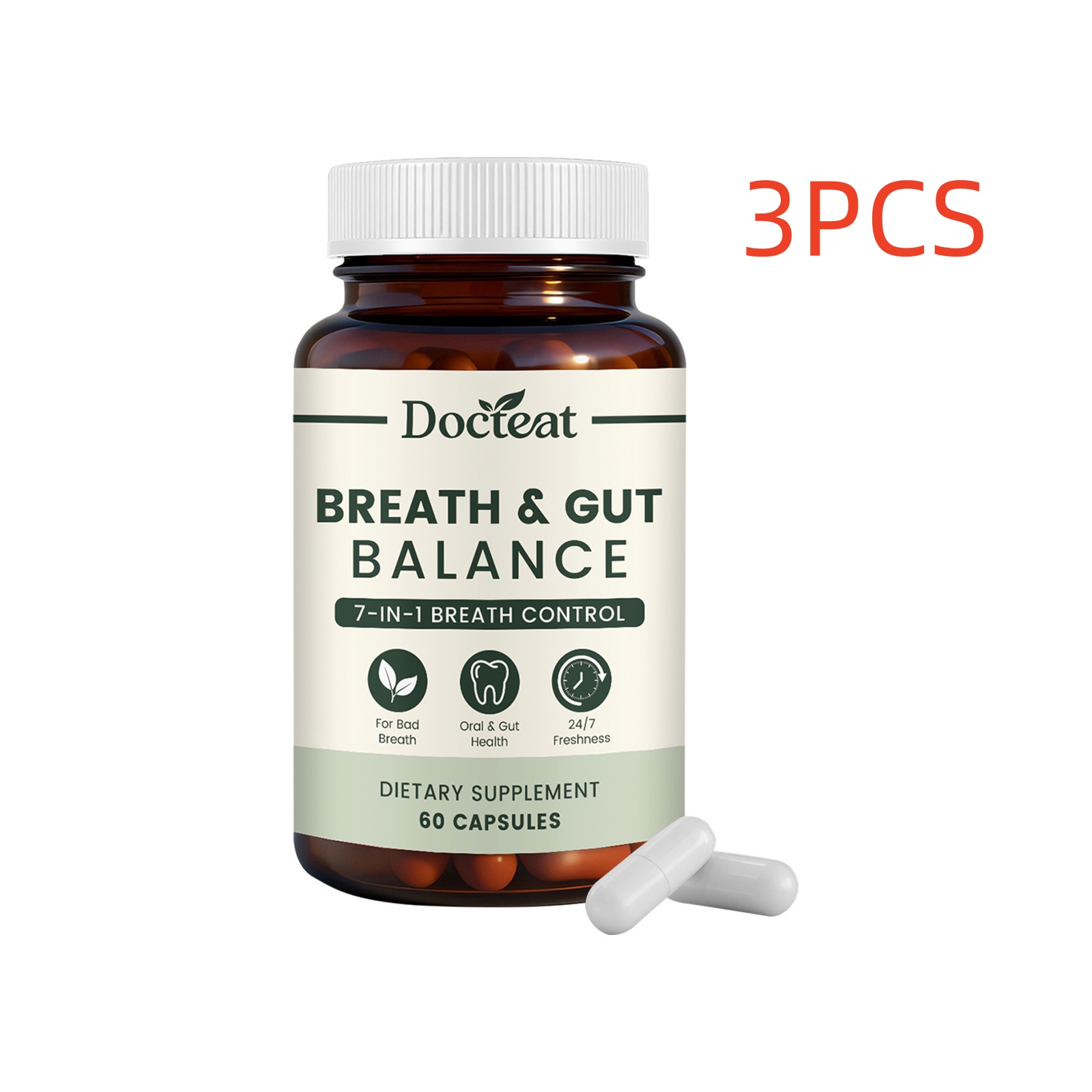 7-in-1 Breath And Gut Balance Capsules photo 4