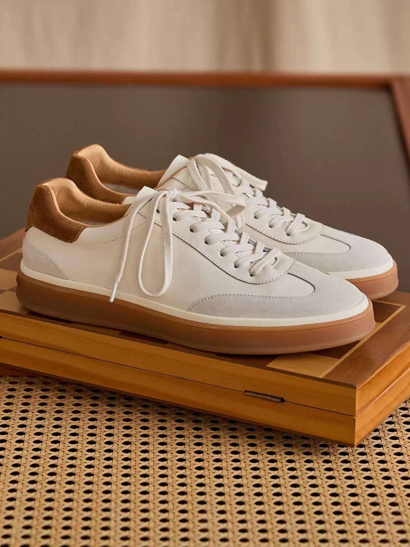 Casual Preppy-style Versatile Vintage Low-top Shoes For Men photo 3