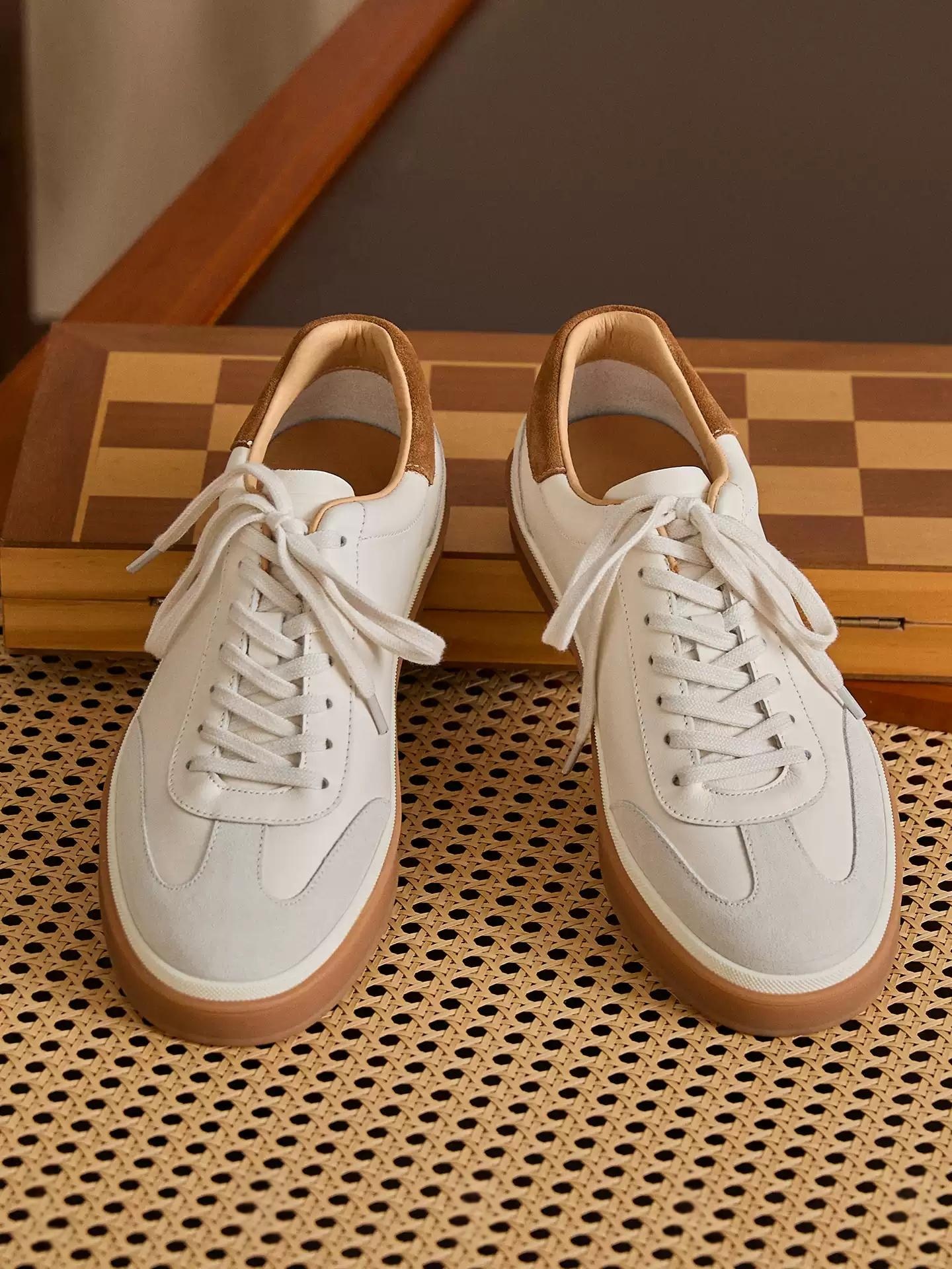 Casual Preppy-style Versatile Vintage Low-top Shoes For Men photo 5