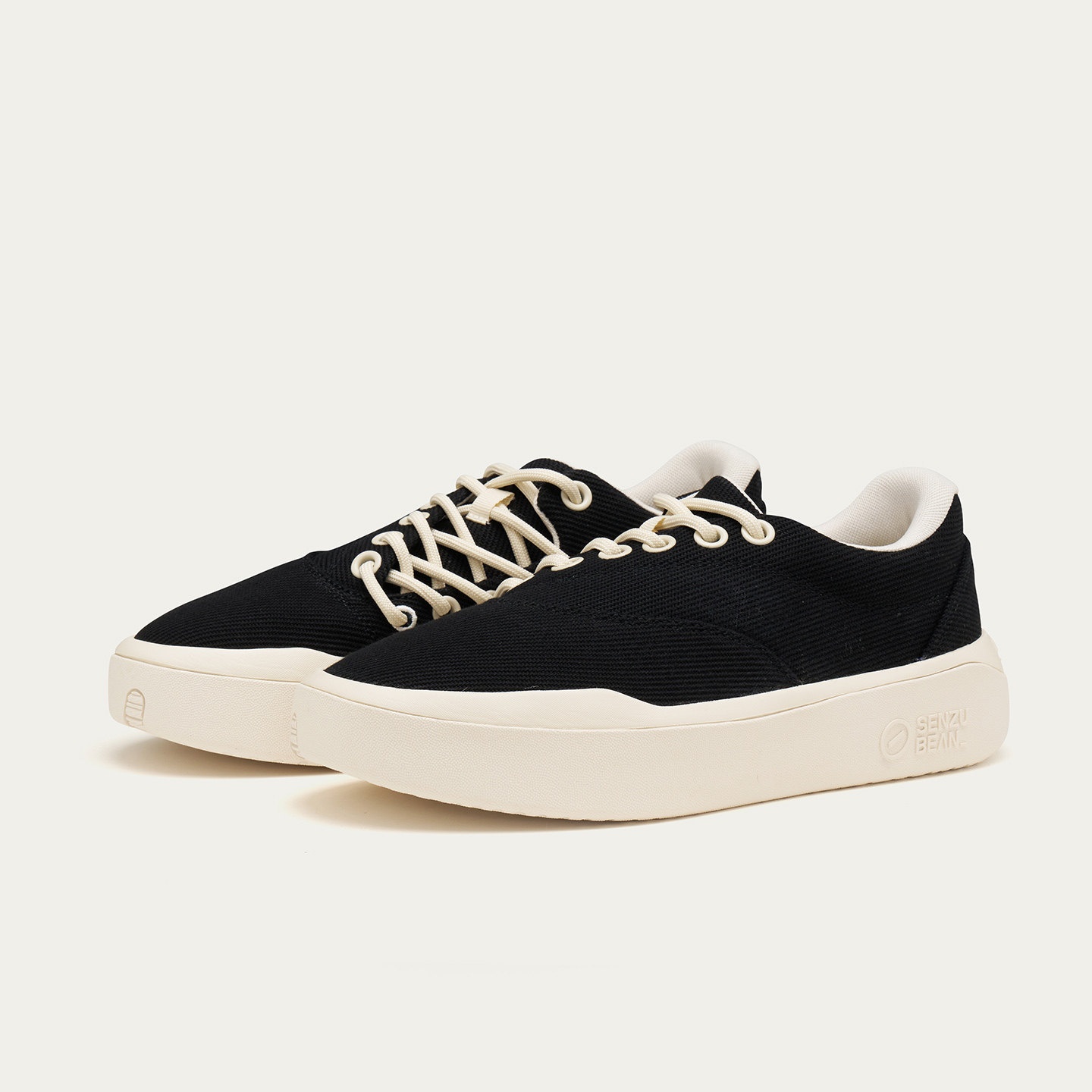 Twill Sporty-casual Low-top Flat Sneakers photo 2