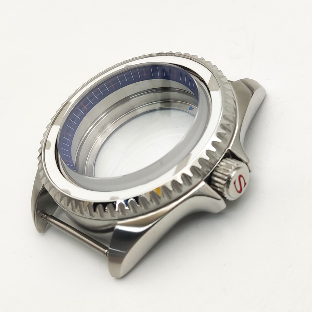 Stainless Steel Case Sapphire Crystal Mens Mechanical Watch Modification photo 7