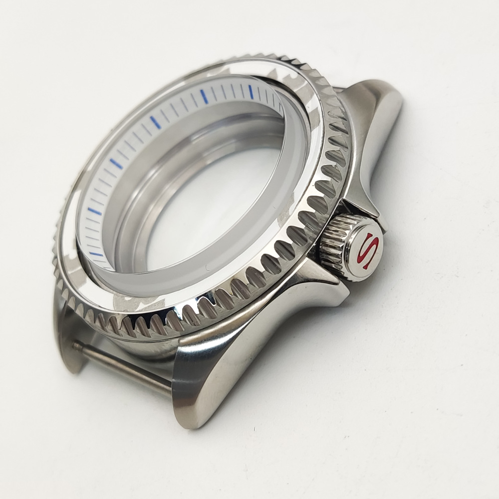 Stainless Steel Case Sapphire Crystal Mens Mechanical Watch Modification photo 6