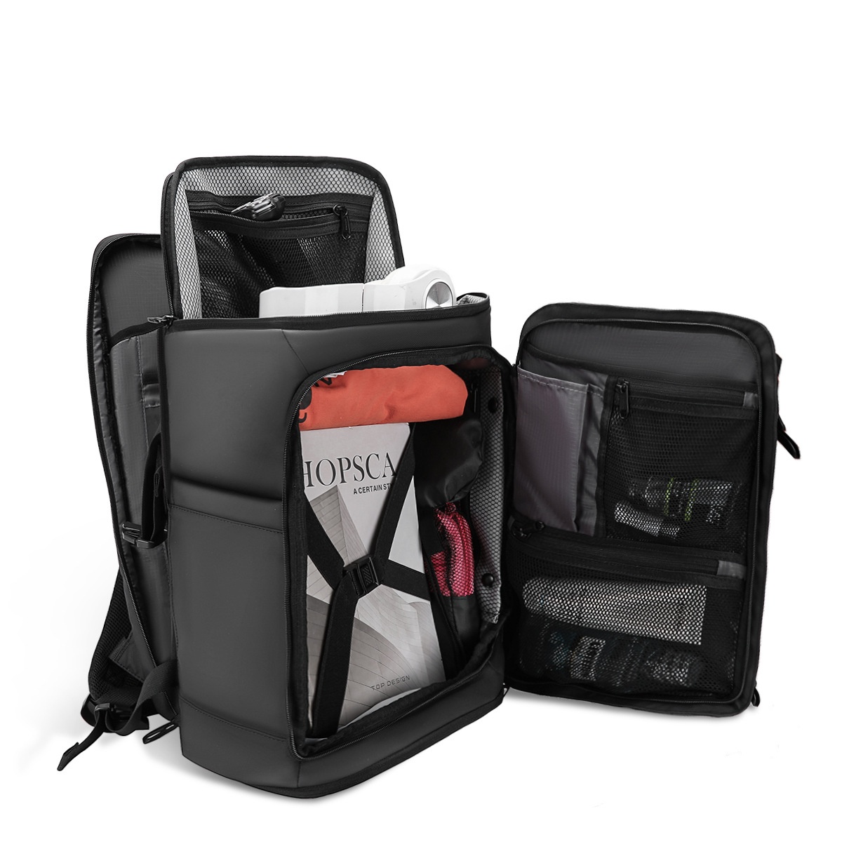 Business Travel Large-Capacity Mens Backpack photo 3
