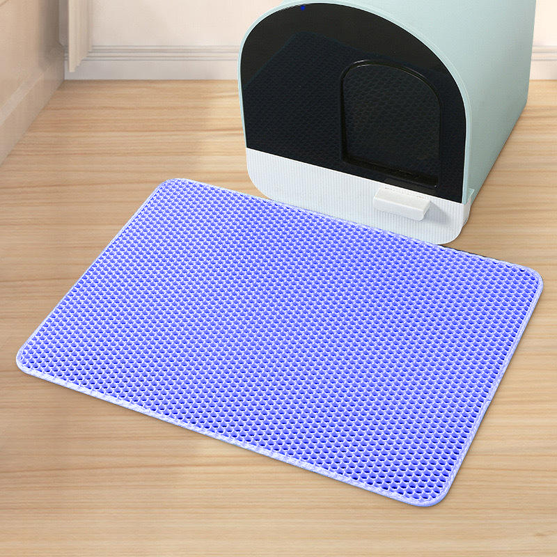 Anti Splash EVA Double-layer Cat Litter Mat photo 4