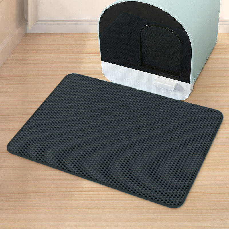 Anti Splash EVA Double-layer Cat Litter Mat photo 7