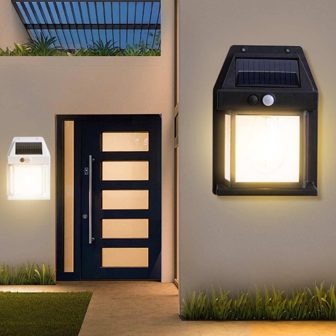 Outdoor Solar Tungsten Wall Light With Motion Sensor IP65 Waterproof LED Safety Light For Patio Outdoor Deck Porch Barn Garage photo 4