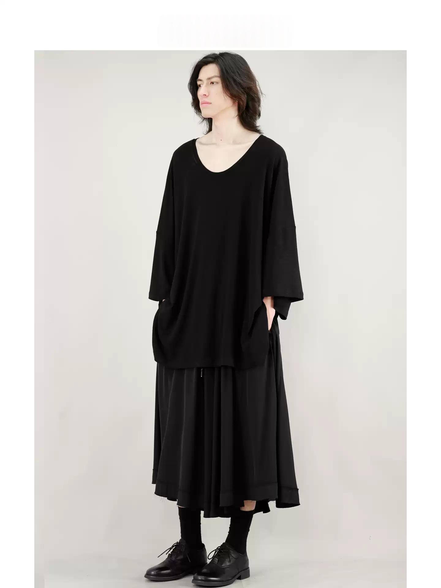 Minimalist Casual Drop-shoulder Three-quarter-sleeve Top photo 3