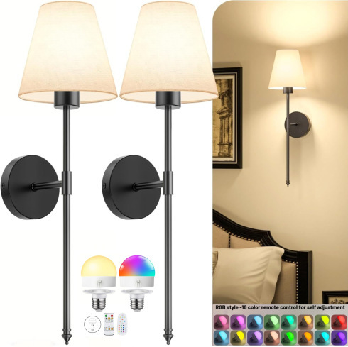 Living Room Background Stair Wall Lamp photo 5