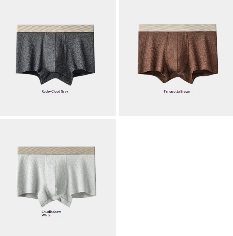 New Men's Breathable Boxer Briefs photo 7