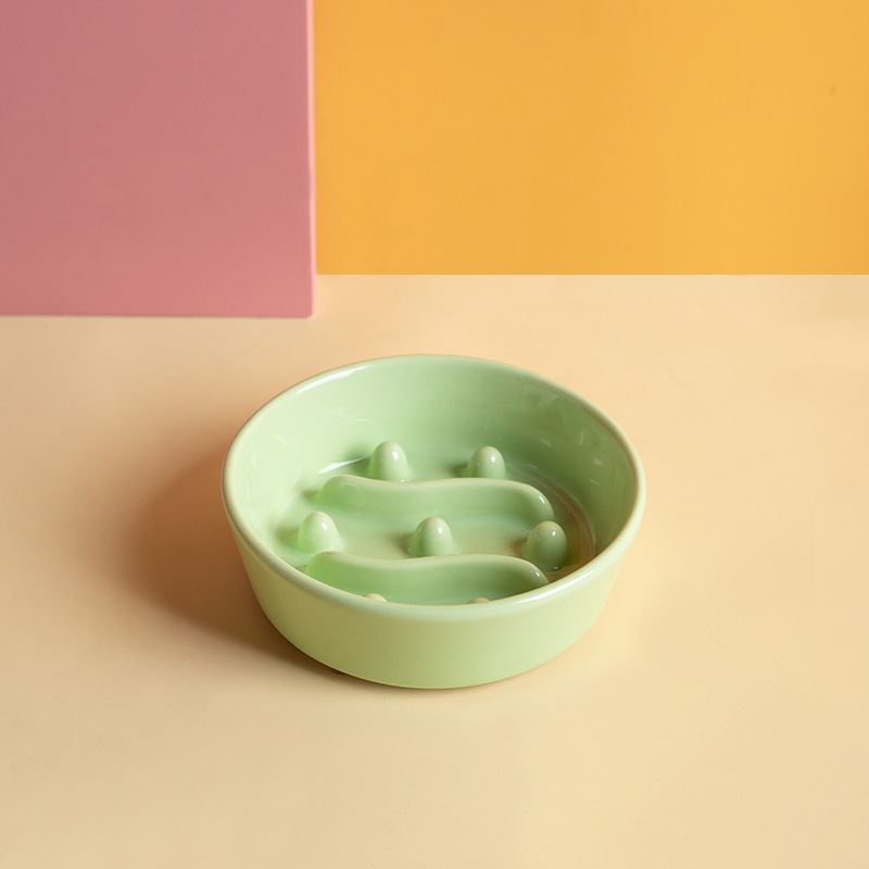 Ceramic Slow-feeding Anti-choking Pet Bowl photo 5