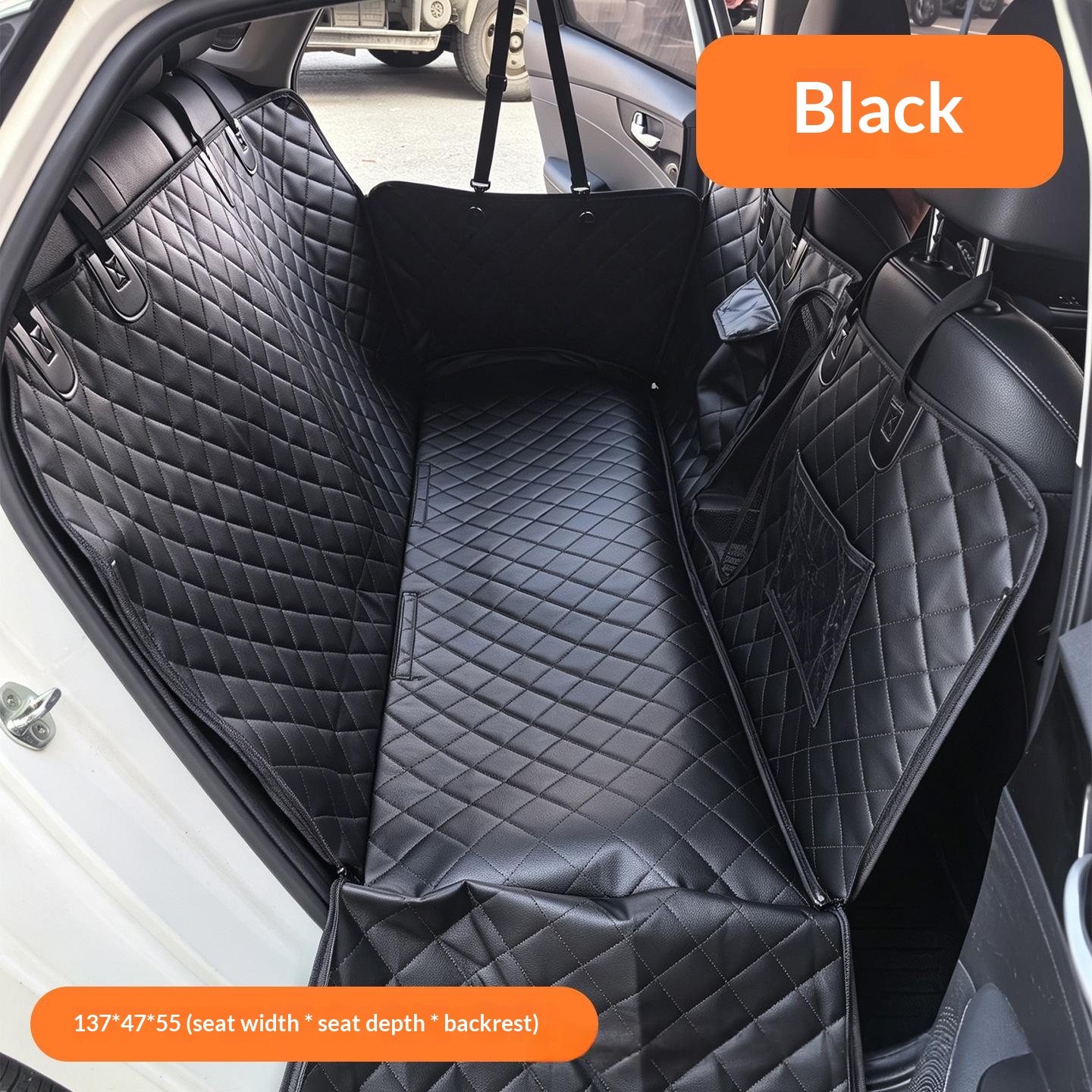 Waterproof Leather Pet Car Seat Mat photo 7