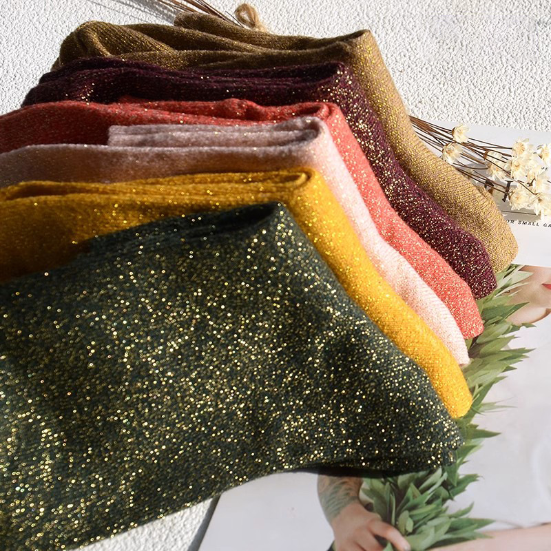 Women's Glitter Ribbed Mid Calf Slouch Socks photo 2