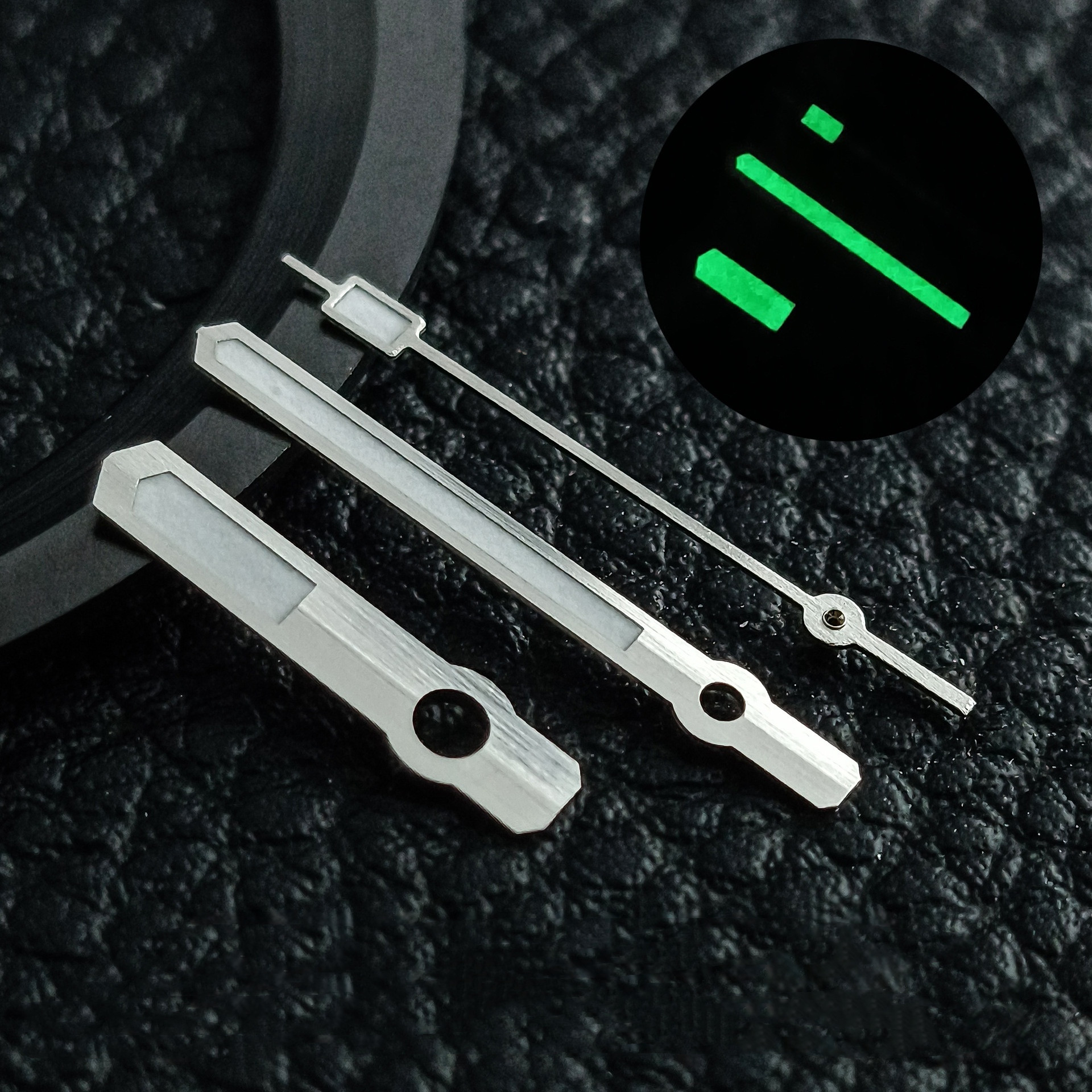 Mechanical Movement Green Luminous Watch Hand Replacement Parts photo 1