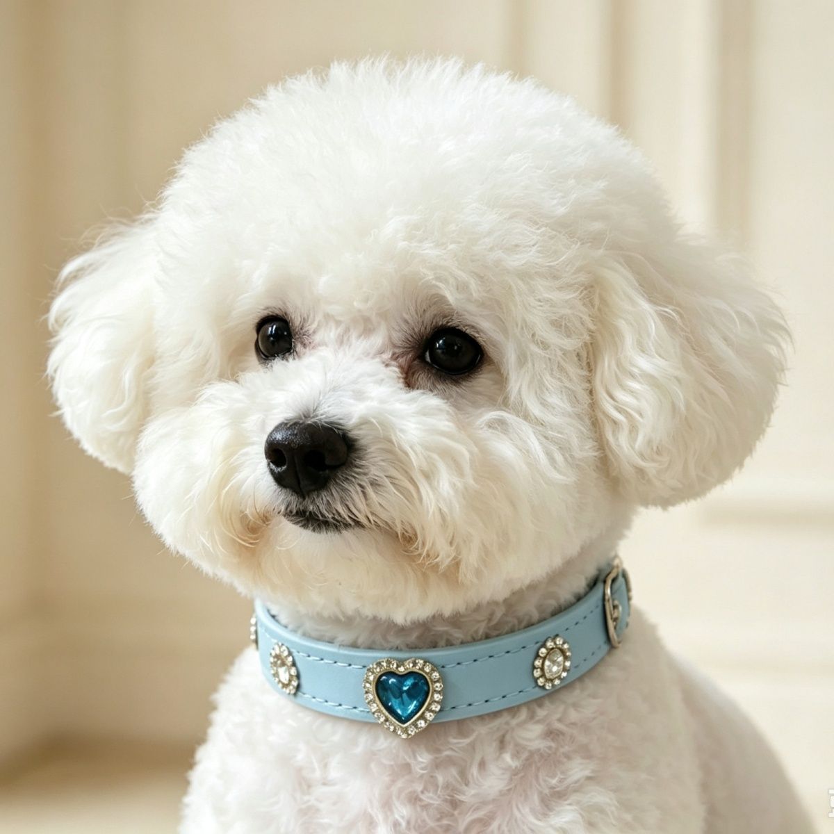Cat And Dog Decorative Rhinestone Pet Collar photo 1