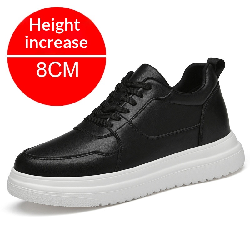 Height Increasing Insole Calf Leather Shoes Breathable photo 2