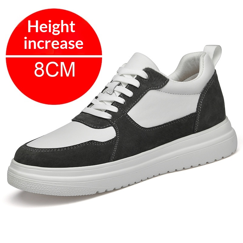 Height Increasing Insole Calf Leather Shoes Breathable photo 6