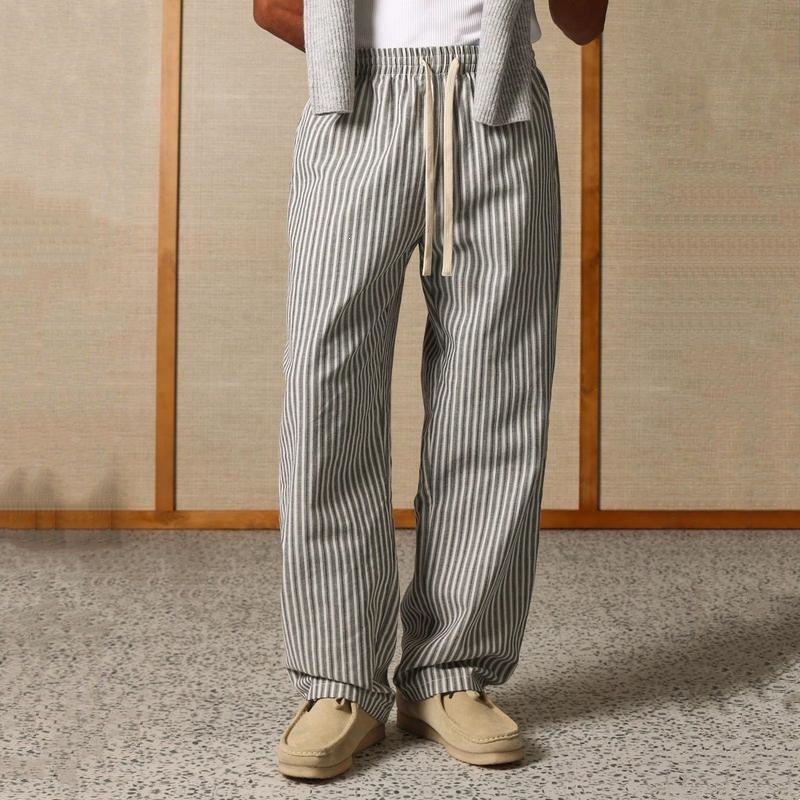 Relaxed Striped Pants Vertical-striped Casual Pants photo 1