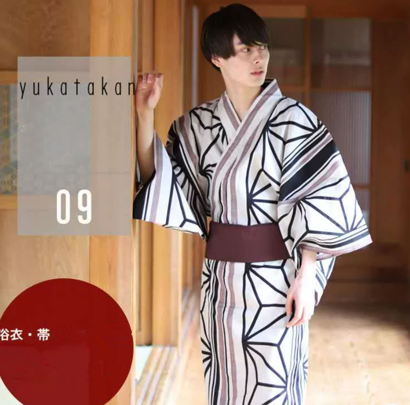 Traditional Japanese Men's Kimono And Yukata photo 3