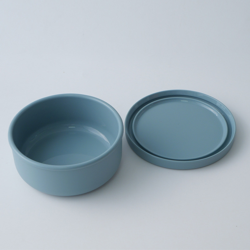 Round Silicone Lunch Box Is Microwave-safe photo 4