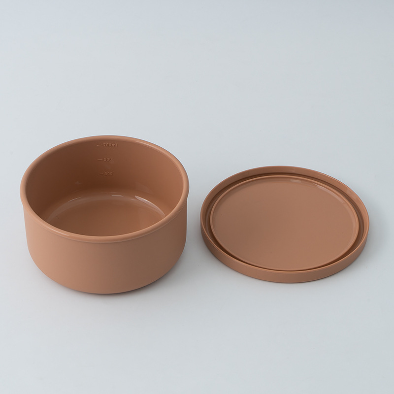 Round Silicone Lunch Box Is Microwave-safe photo 6