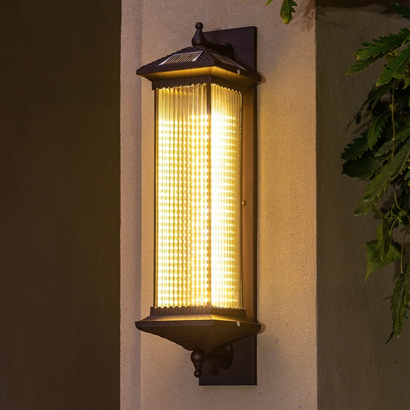 Household Outdoor Solar Waterproof Wall Light photo 1