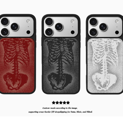 Silver Ore Matte Acrylic Phone Case photo 1