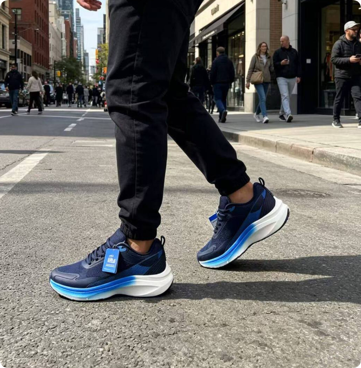 Large-size Outdoor Running Shoes For Men In Summer With Mesh Fabric photo 4