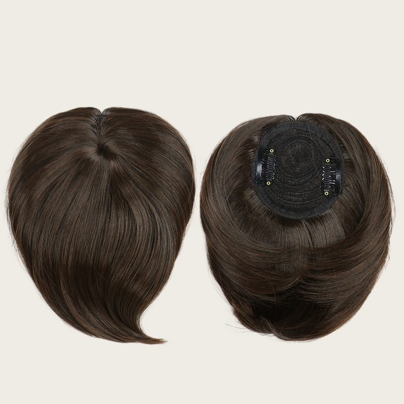 Synthetic High-temperature Fiber Toupee photo 1