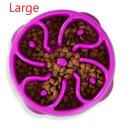 Household Dog Puzzle Anti-choking Slow-feeding Bowl photo 7