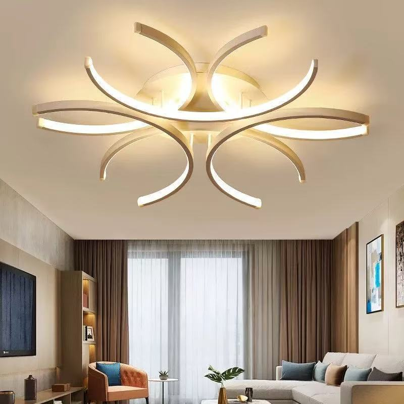 Modern Minimalist Ceiling Light For Living Room Bedroom And Study photo 4