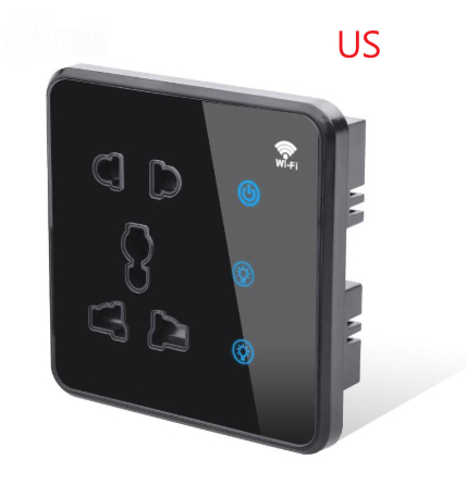 Smart 2-Light Touch Wall Multifunctional Wi-Fi Socket photo 5