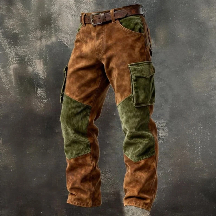 New Mens Retro Work Pants In A Punk Style photo 2