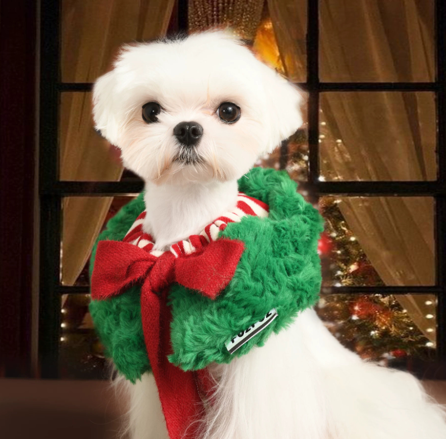 Cute Christmas Tree Hat For Cats photo 5