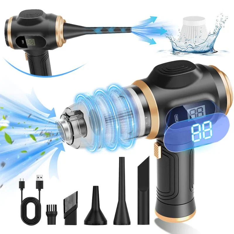 New Cordless Portable All-in-one Car Vacuum Cleaner photo 3