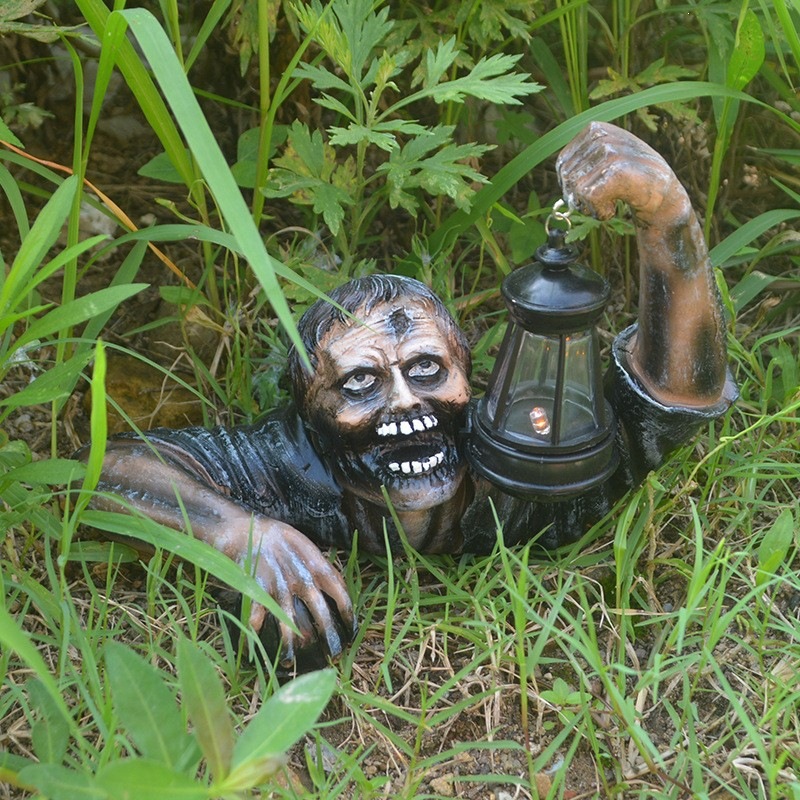 Creative Zombie Garden Decorative Lamp photo 1