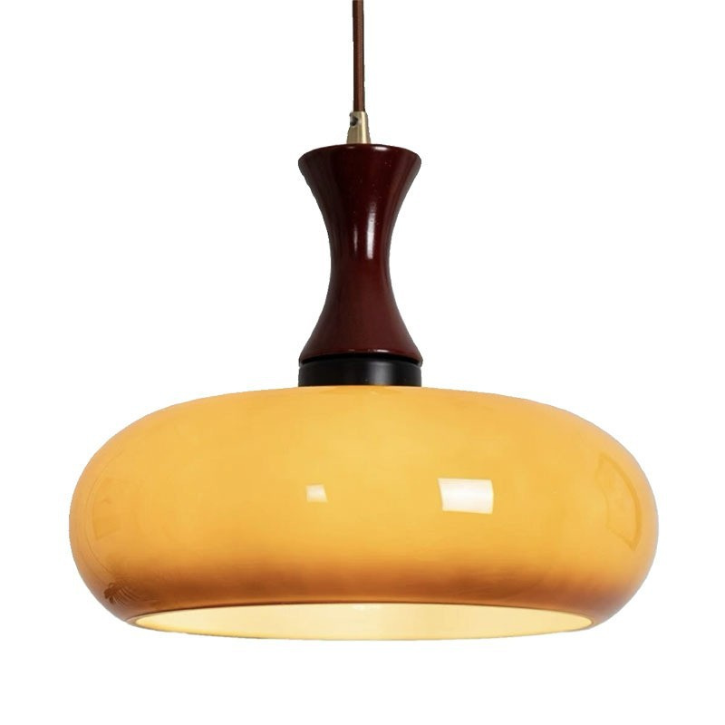 Modern Glass Chandelier Light Fixture for Bedroom Study Bar - Elegant Hanging Ceiling Lamp Home Decor Lighting photo 3