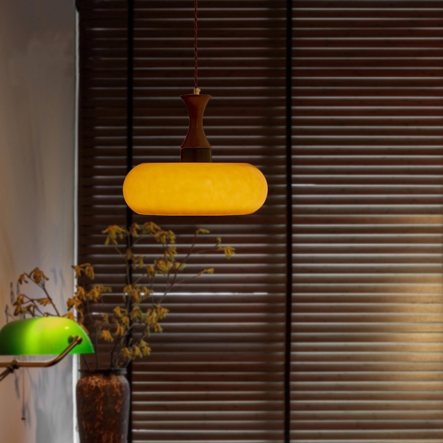 Modern Glass Chandelier Light Fixture for Bedroom Study Bar - Elegant Hanging Ceiling Lamp Home Decor Lighting photo 6