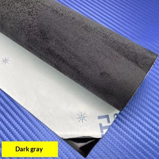 Self-adhesive Four-sided Elastic Suede Suede Car Interior Design Modification Furniture Decoration photo 5