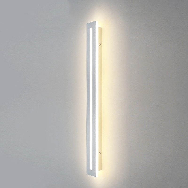 Hallway Art Design With Personalized Line Lighting photo 3