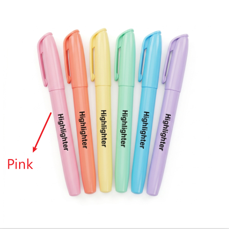 Best-selling Six-color Macaron-style Highlighter For Planners photo 4