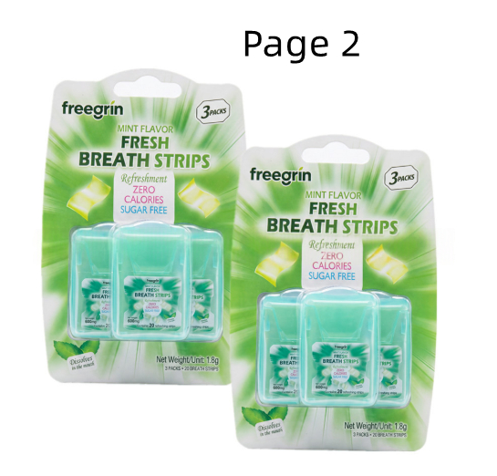 3-count Pack Of Mint Lozengesfreshens Breath Sugar-free And Easy To Carry photo 4