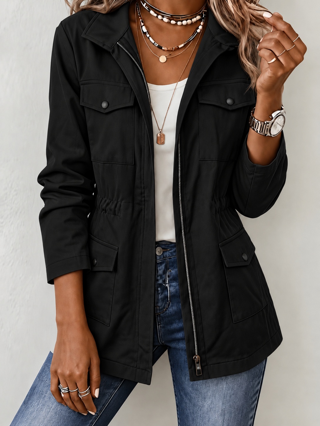 Polyester Blouse photo 8